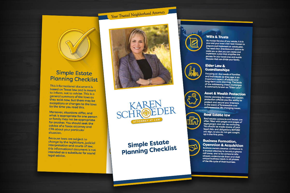 Karen Schroeder Brochure
